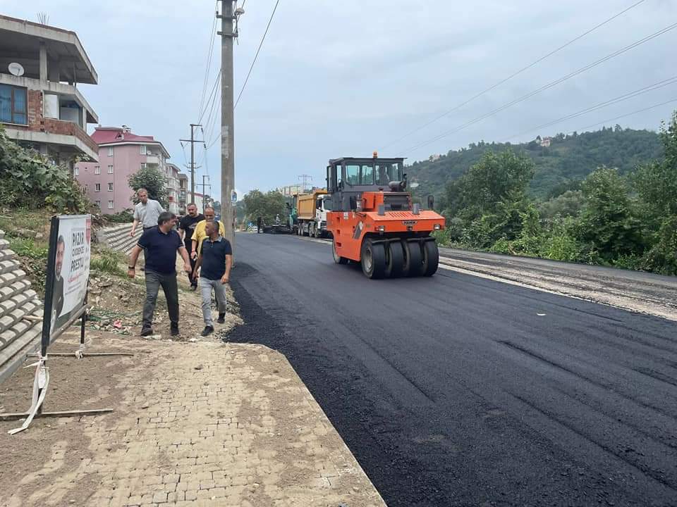 Giresun Belediyesi’nden Asfalt Atağı
