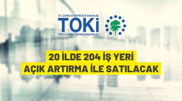 TOKİ’den iş yeri satış ihalesi