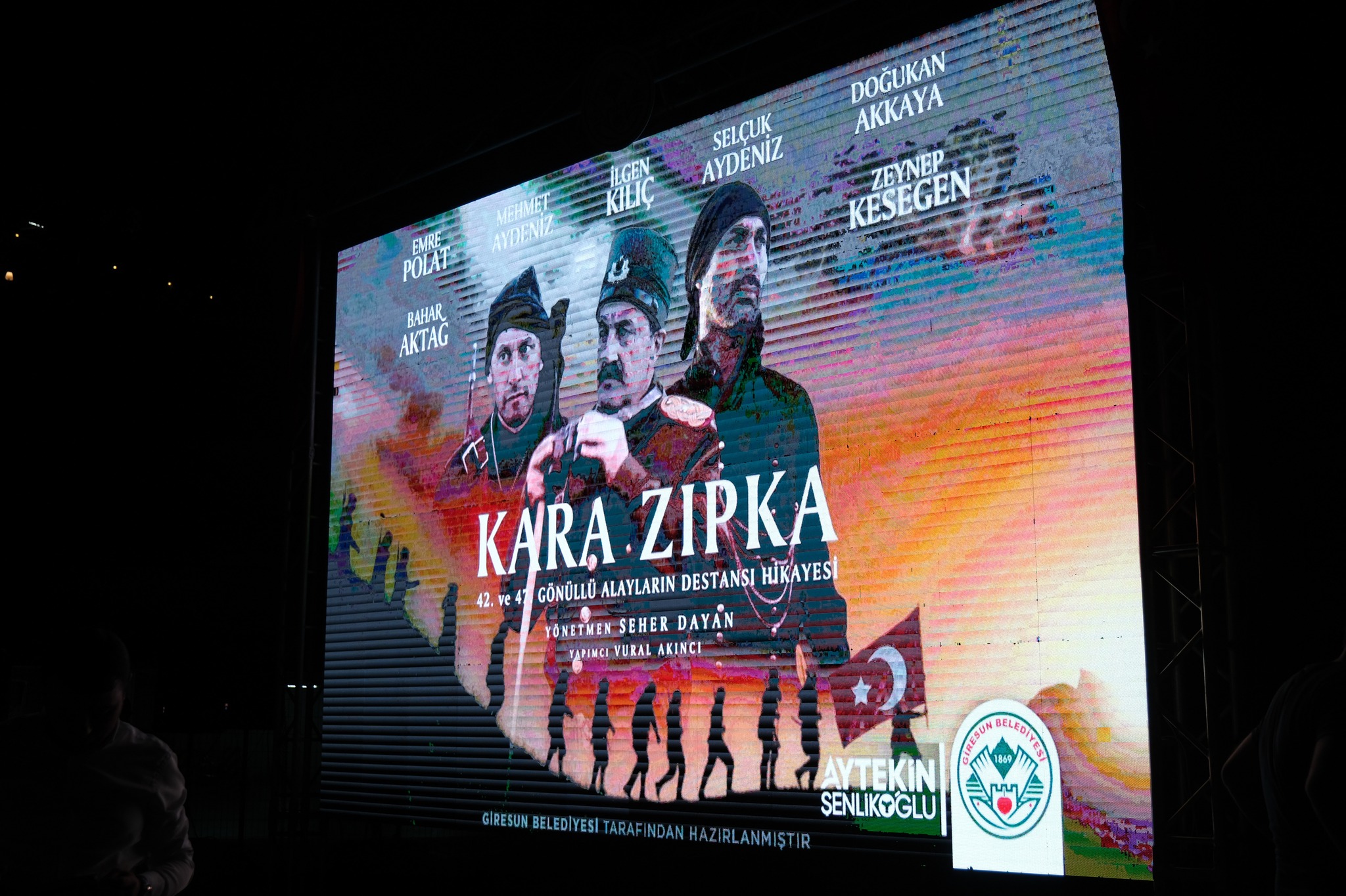 Giresun’da Tarihi Filmin Galası Yoğun Katılımla Gerçekleşti