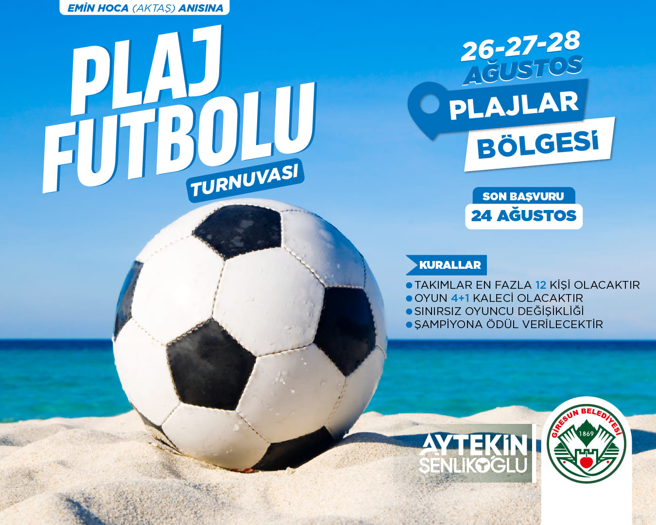Türkiye Finalleri’ne Katılım Plaj Futbolu’ndan Geçiyor