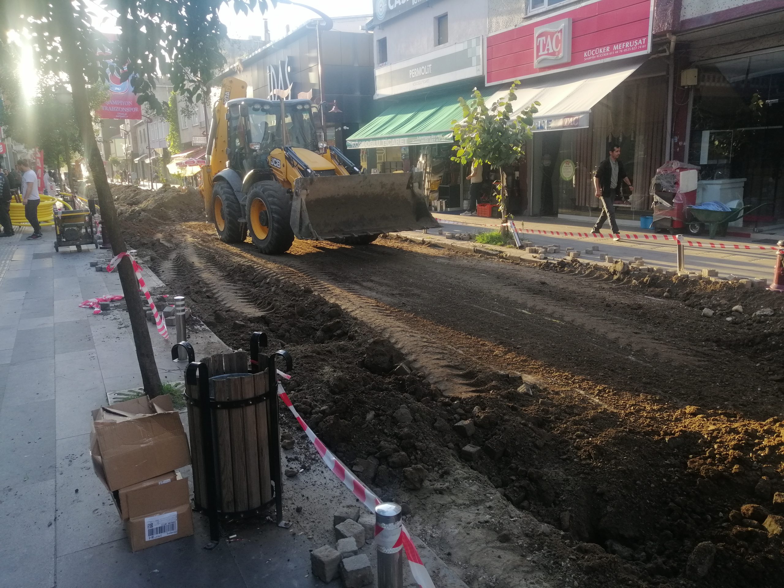 Espiye’de doğal gaz çalışmaları devam ediyor