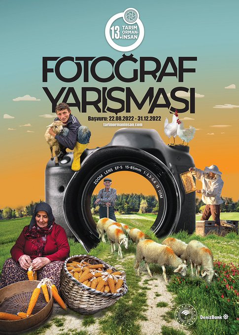 “13. Tarım Orman ve İnsan Fotoğraf Yarışması” Başladı