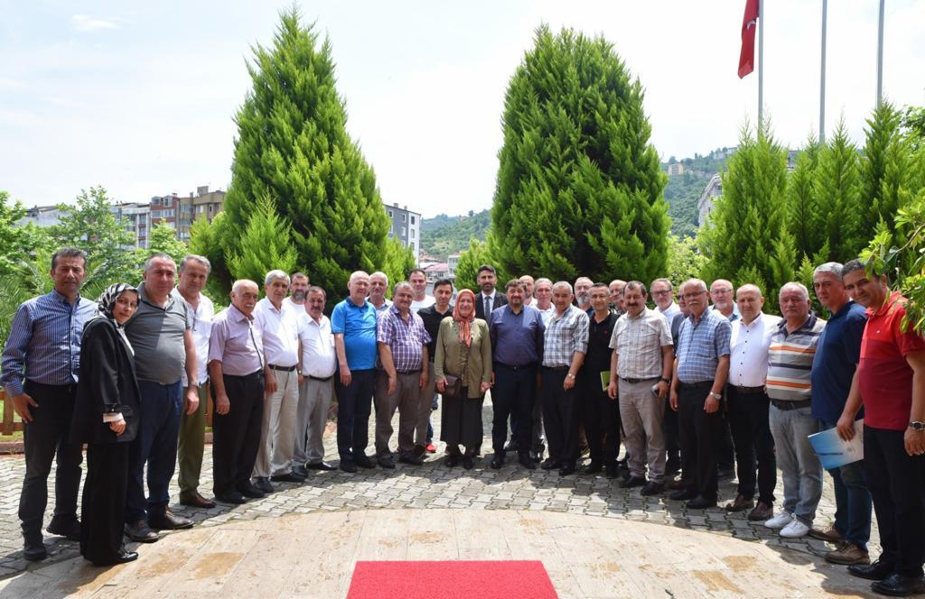 Başkan Şenlikoğlu: “Şehrimize Muhtarlarımızla Birlikte Hizmet Ediyoruz”