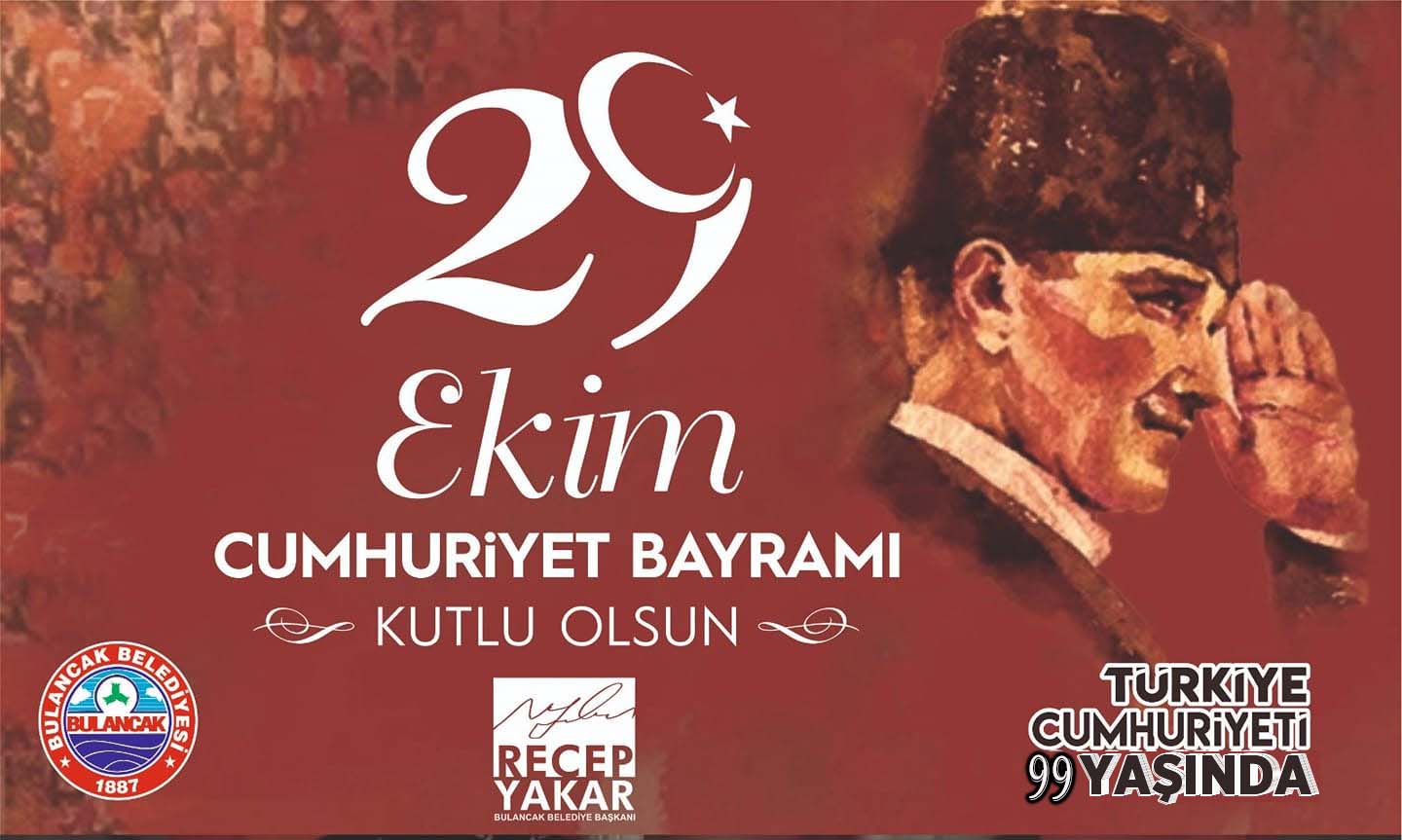 Başkan Yakar’dan 29 Ekim Cumhuriyet Bayramı mesajı