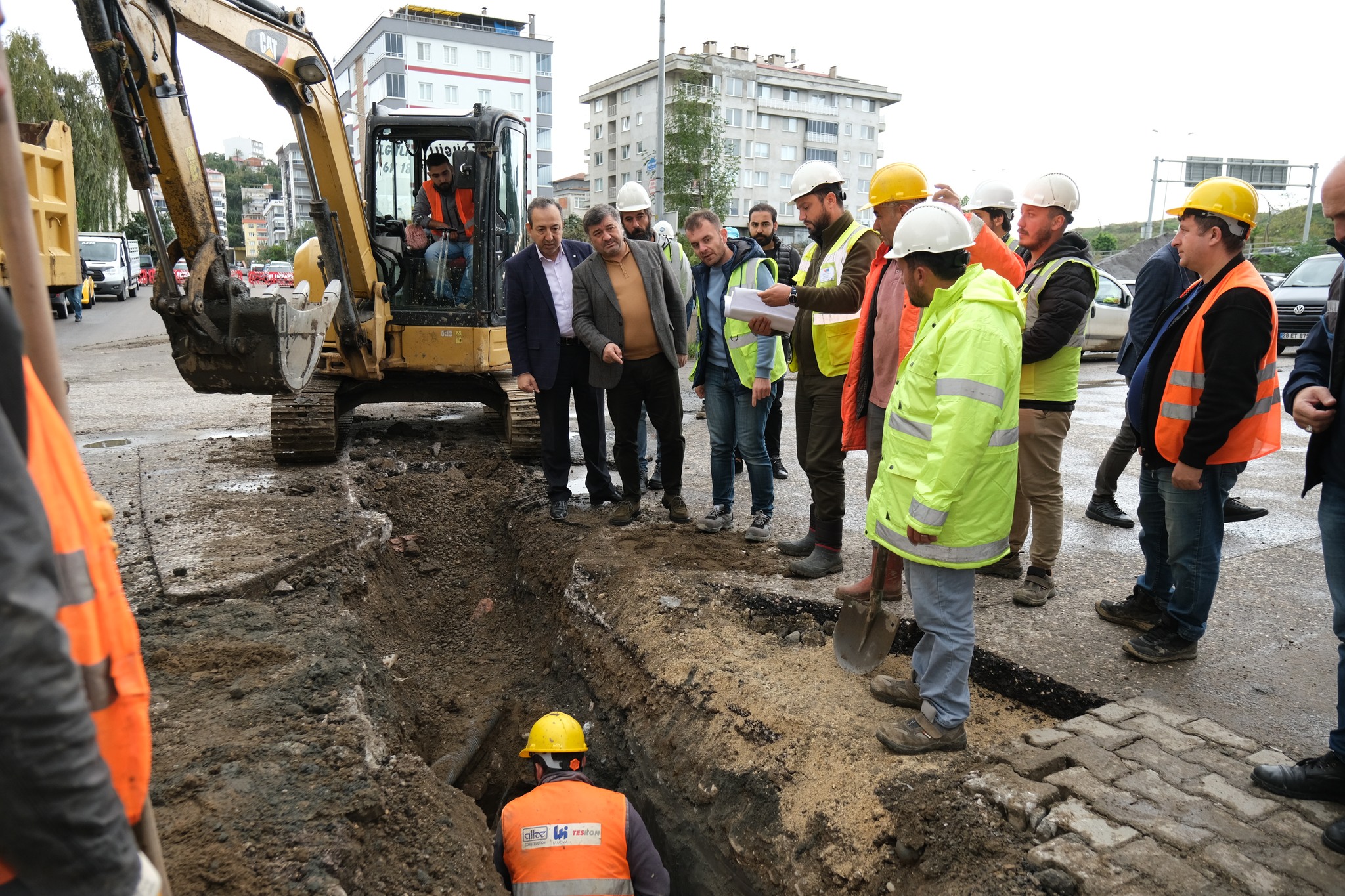 GİRESUN ATIKSU PROJESİ PLANLI ŞEKİLDE İLERLİYOR