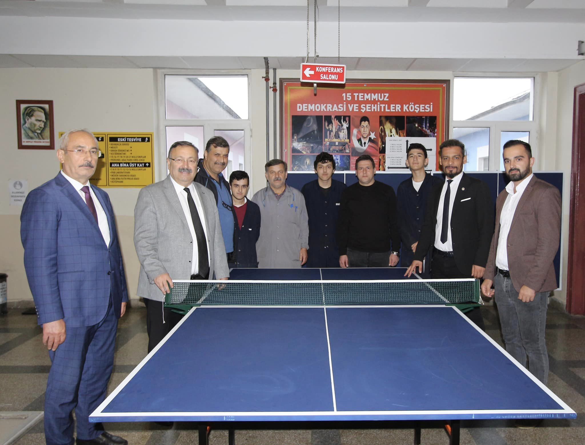 Basketbol Potası ve Masa Tenisi Masası Okullara Dağıtıma Hazırlanıyor