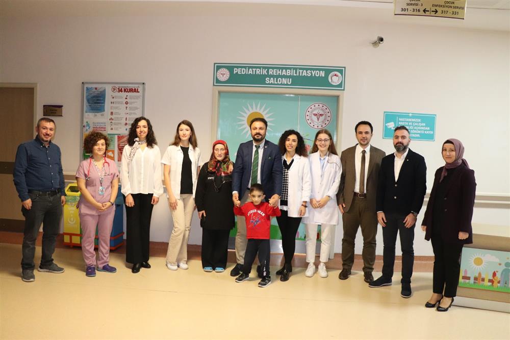 Pediatrik Rehabilitasyon Ünitesinin Resmi Açılışı Yapıldı