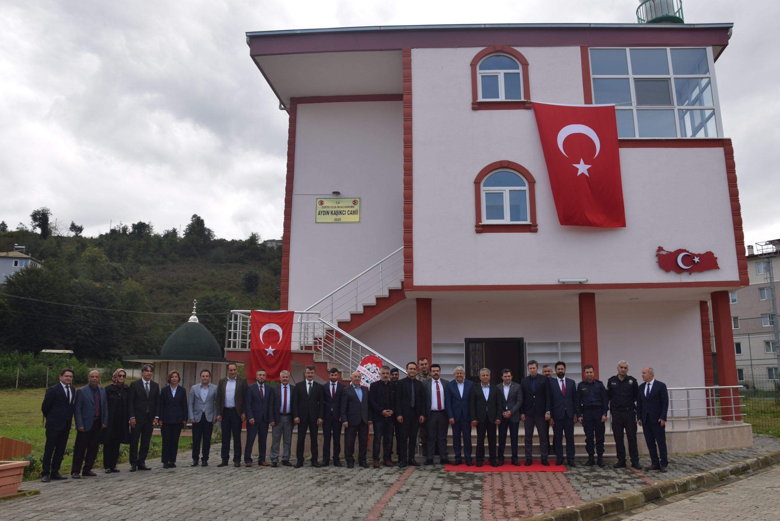 Espiye’de Aydın Kaşıkçı Camisi ibadete açıldı