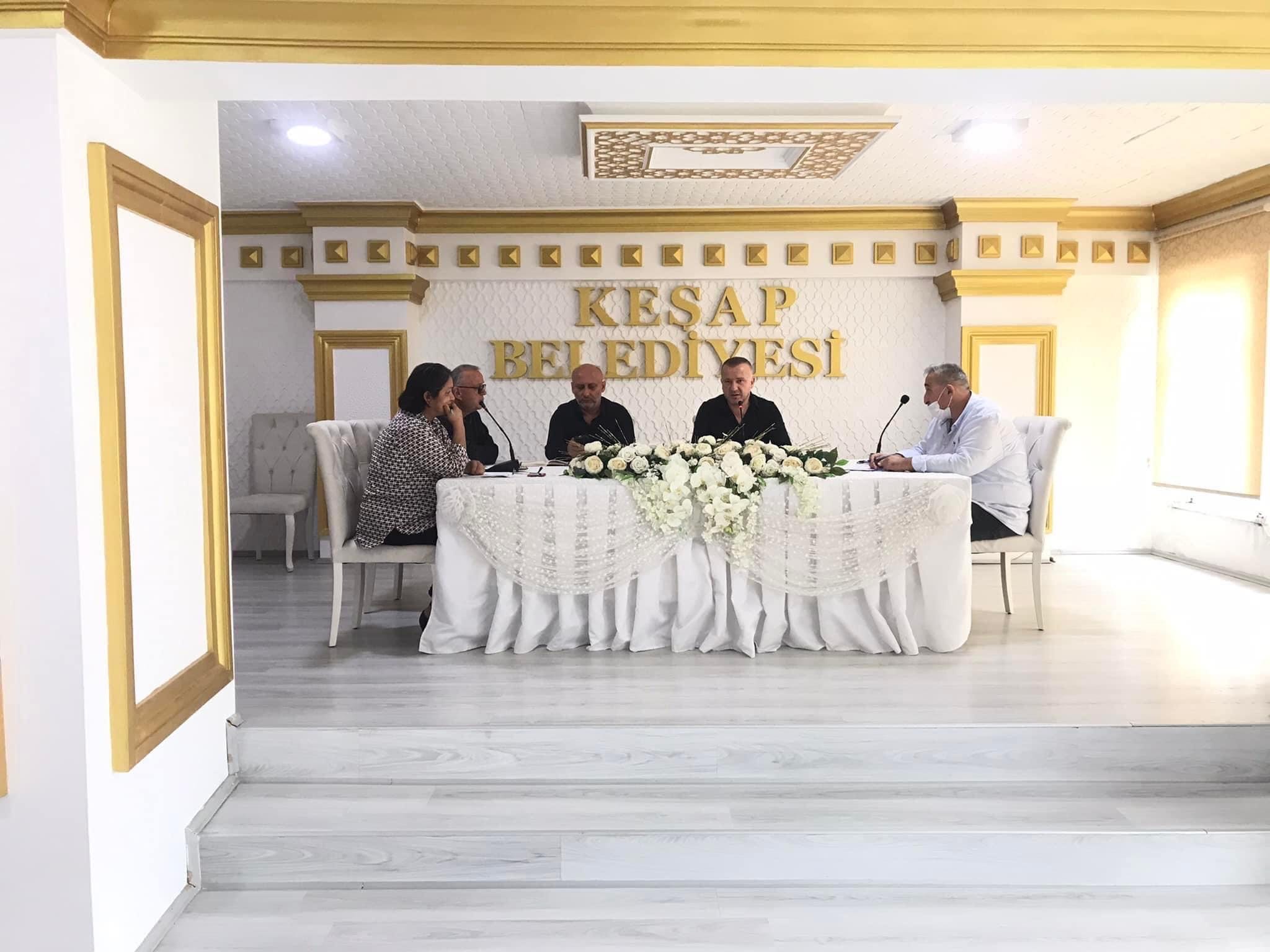 Keşap Belediyesi Ekim Ayı Meclis Toplantısı Yapıldı