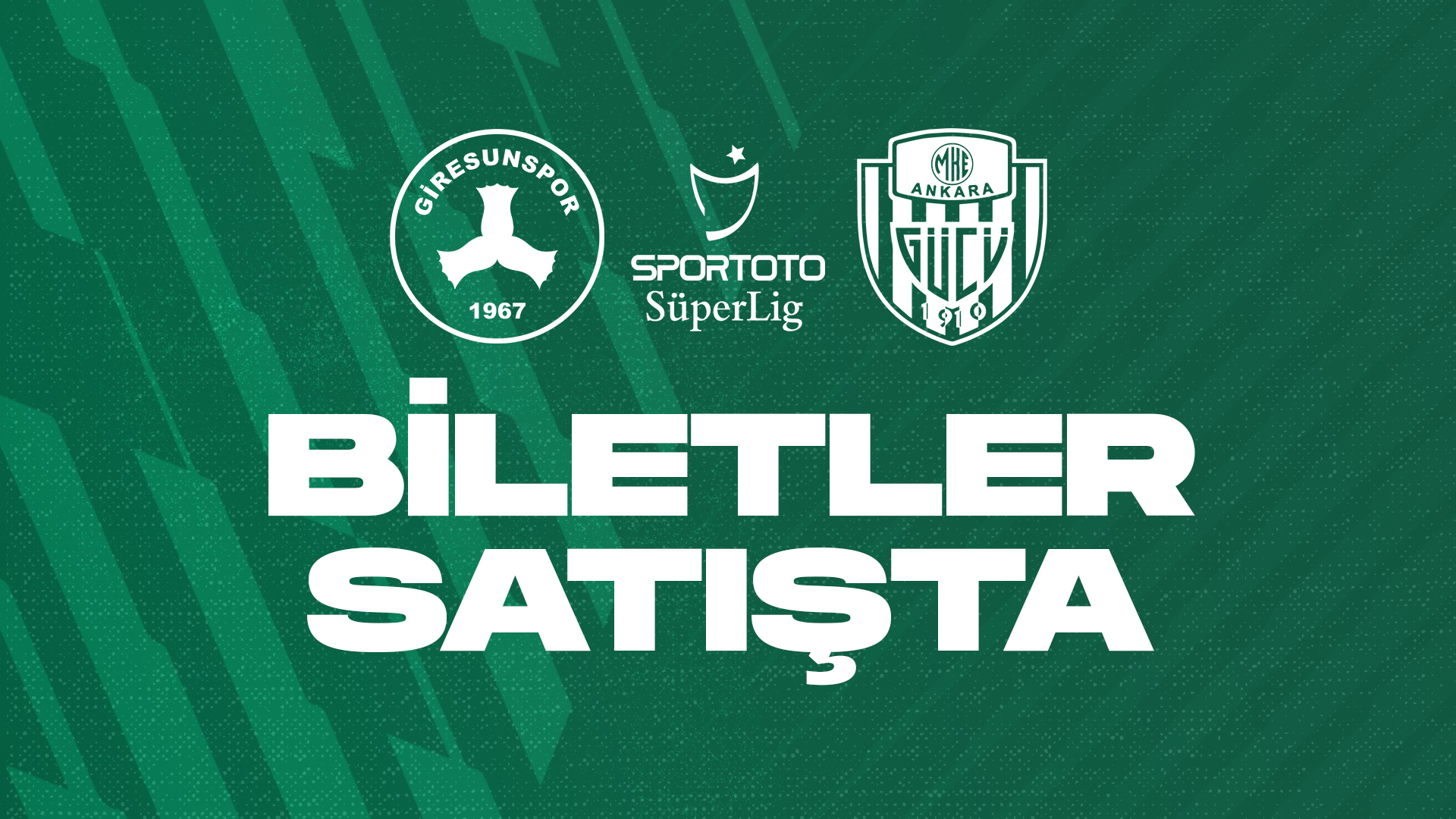 MKE Ankaragücü Maçının Biletleri Satışta!