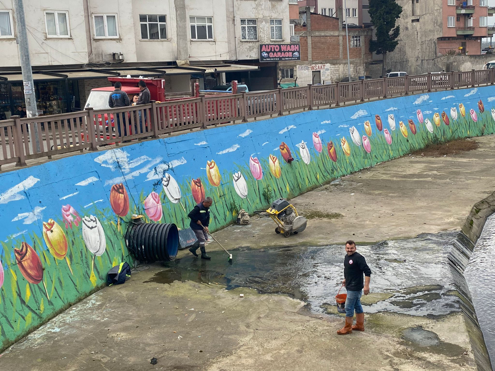 Bulancak’ta Dere Yataklarına Bakım ve Temizlik