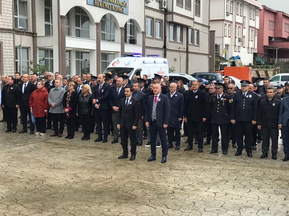 Keşap, Ulu Önder Gazi Mustafa Kemal Atatürk’ü Andı