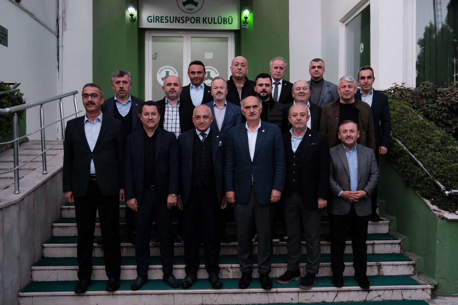 TFF Başkanı Büyükekşi Giresunspor Kulübünü ziyaret etti