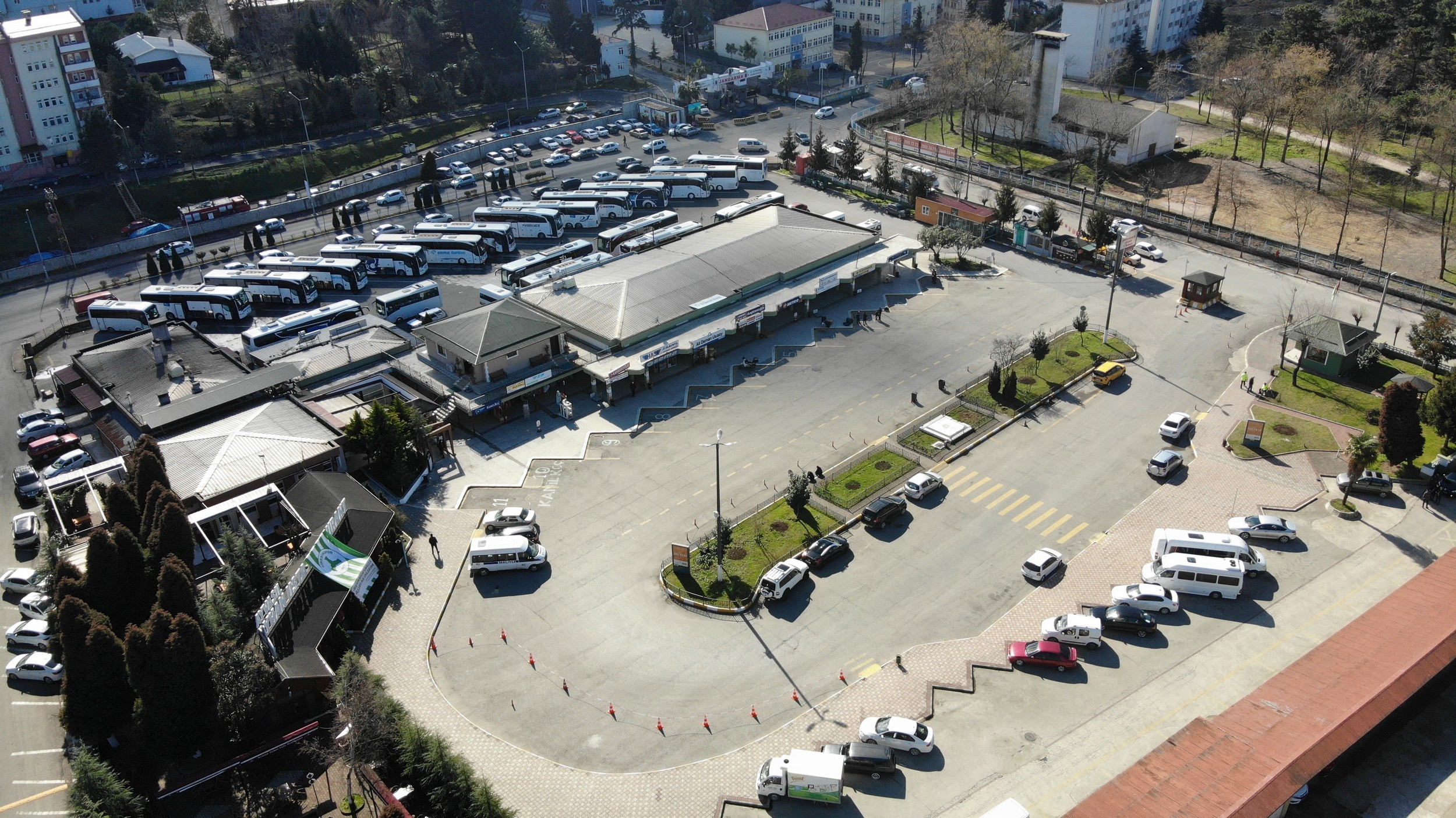 2022 Yılında Otobüs Terminaline 46 Bin 933 Araç Giriş Çıkış Yaptı