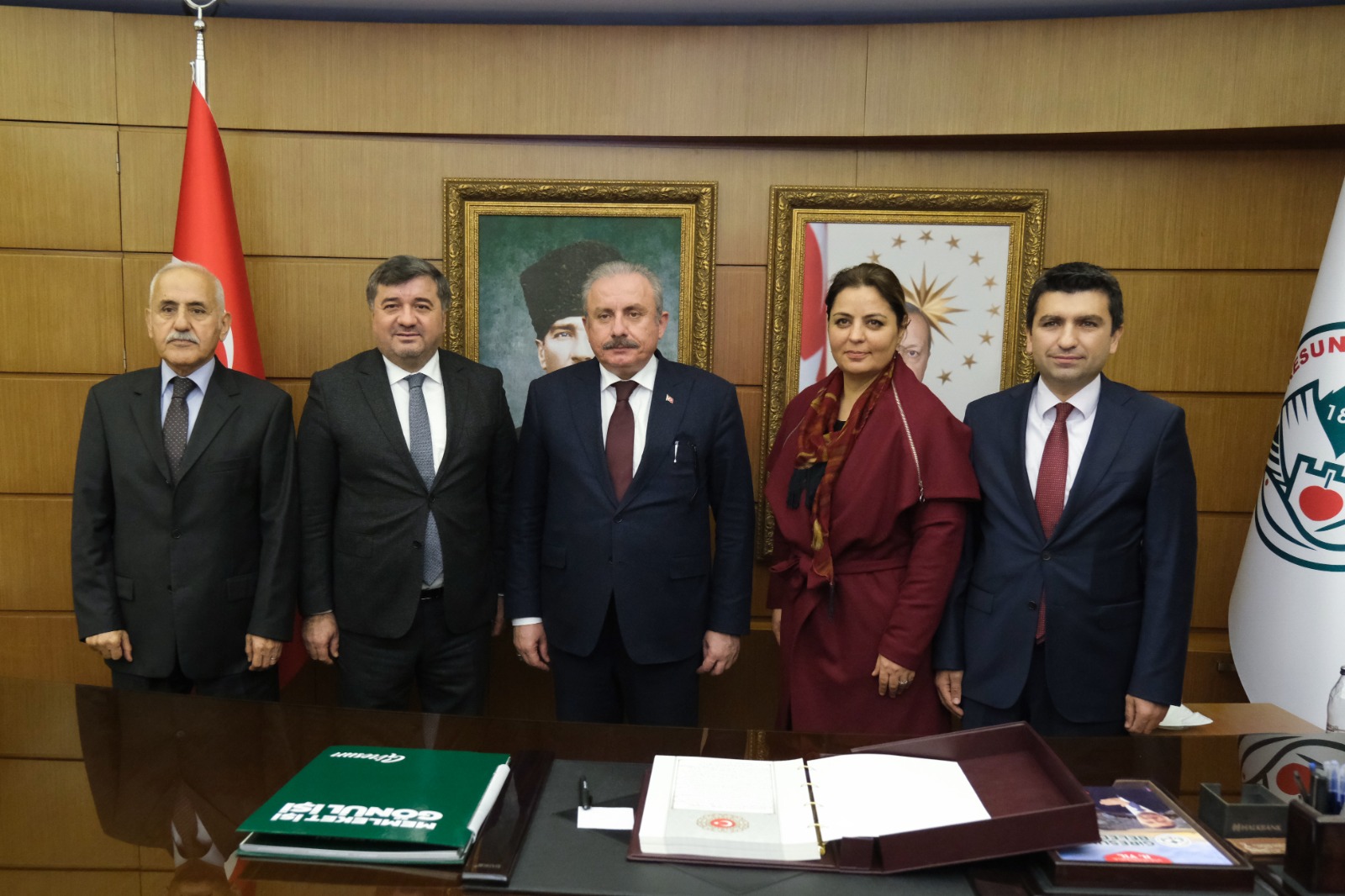 TBMM Başkanı Şentop Belediyeyi Ziyaret Etti