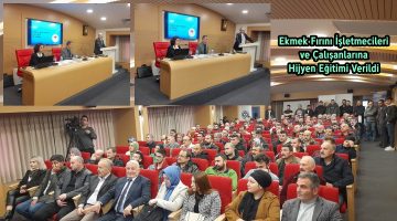 Giresun’da Fırın İşletmecileri ve Çalışanlarına Hijyen Eğitimi Verildi