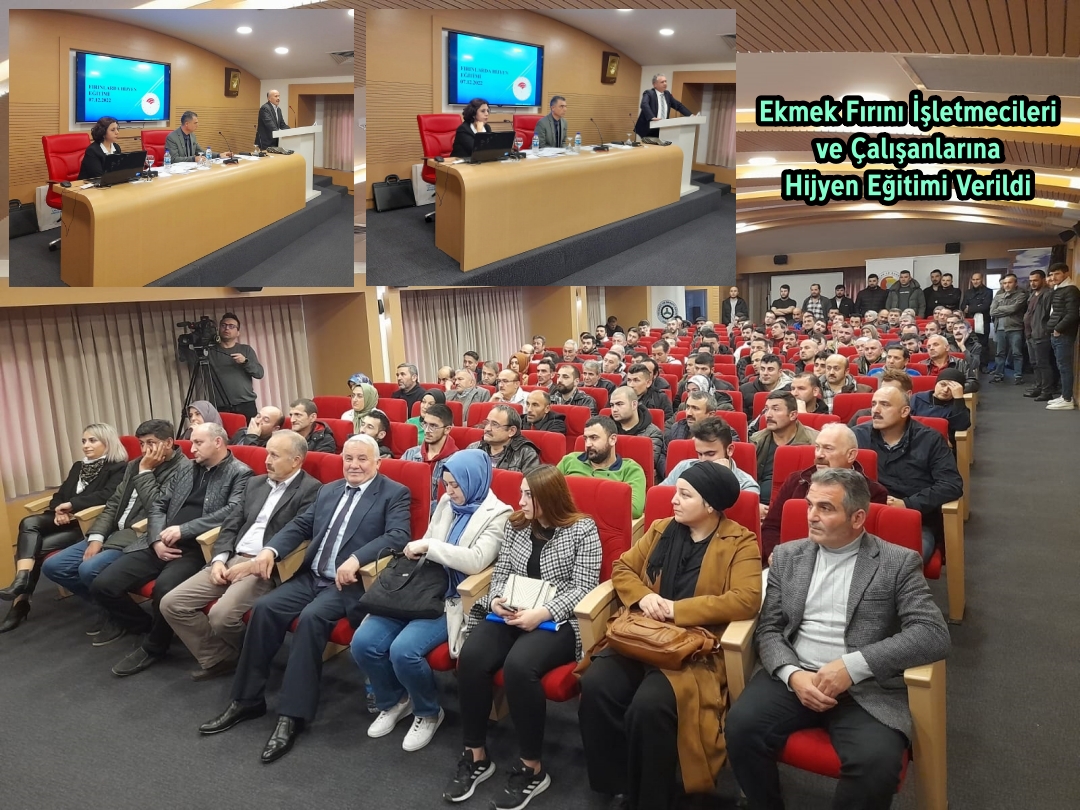 Giresun’da Fırın İşletmecileri ve Çalışanlarına Hijyen Eğitimi Verildi