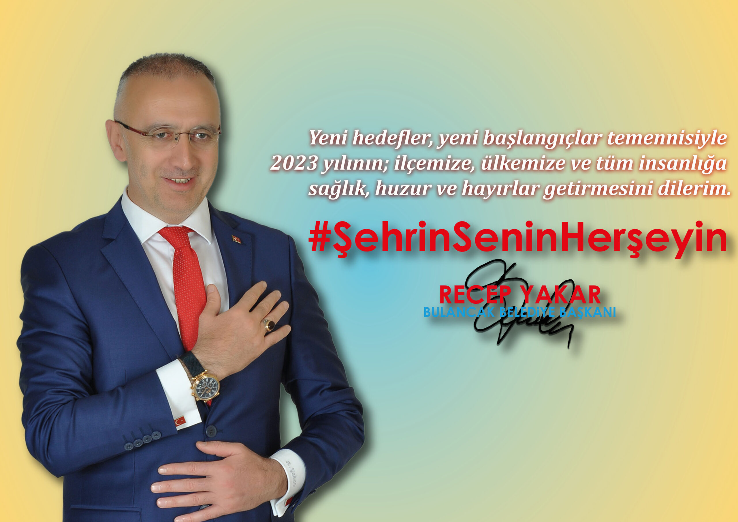 Başkan Yakar’dan Yeni Yıl Kutlama Mesajı