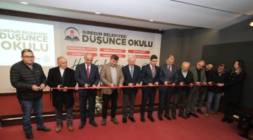 Karadeniz Bölgesi’nde Bir İlk Olan ‘Düşünce Okulu’nun Açılışı Yapıldı