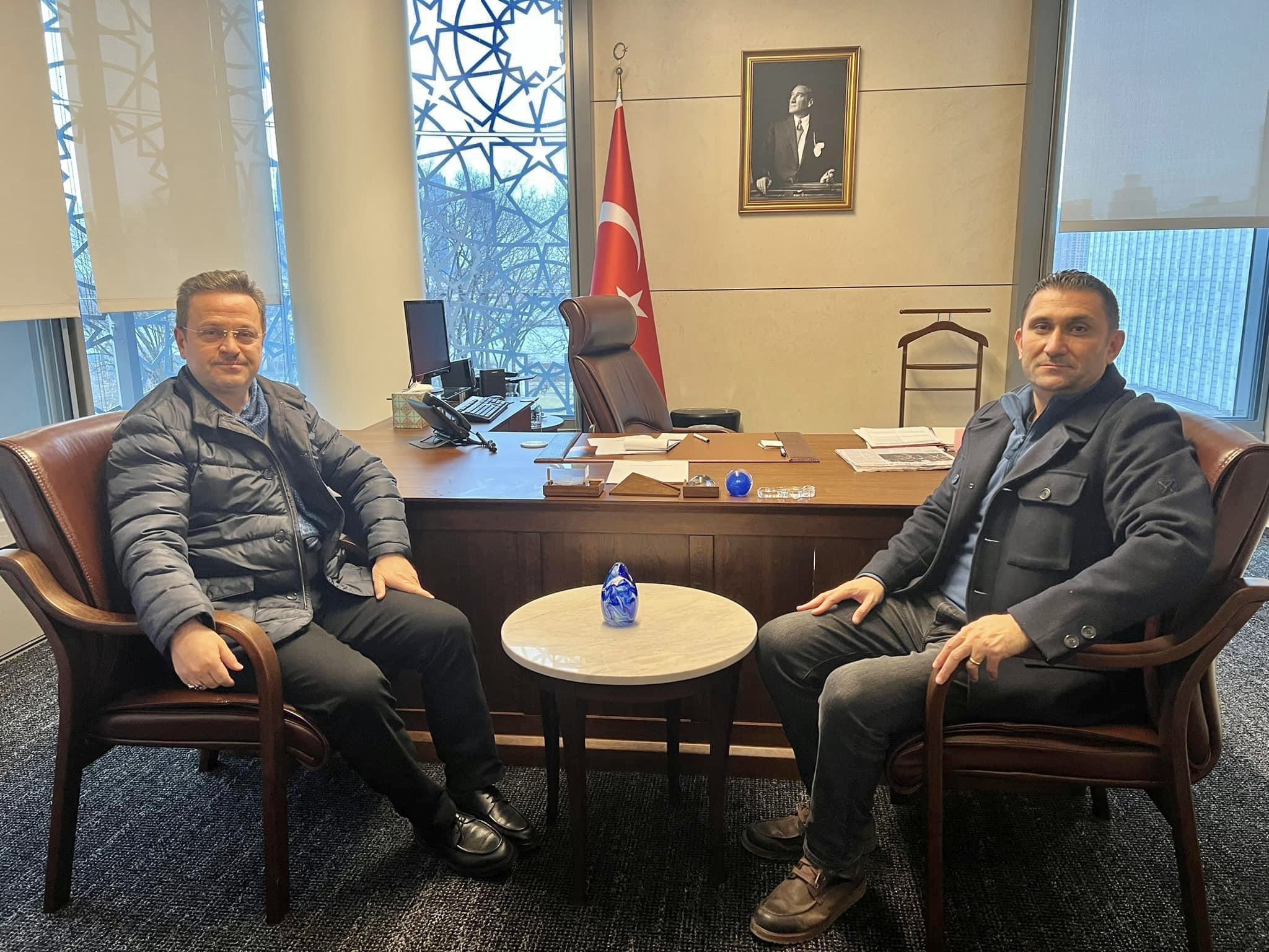 Vali Enver Ünlü, ABD’de Bir Dizi Temas ve Program Gerçekleştirdi