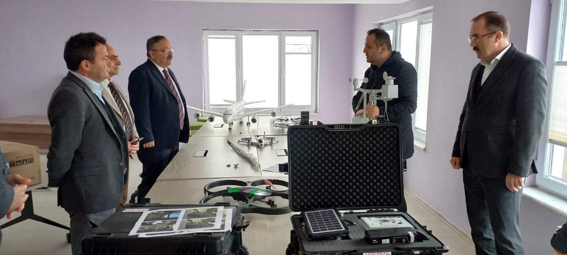 Müdür Tosunoğlu, Saraçlı İnovasyon Merkezinde İncelemelerde Bulundu