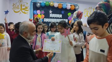 Minikler Kur’an’a geçmenin sevincini yaşadı