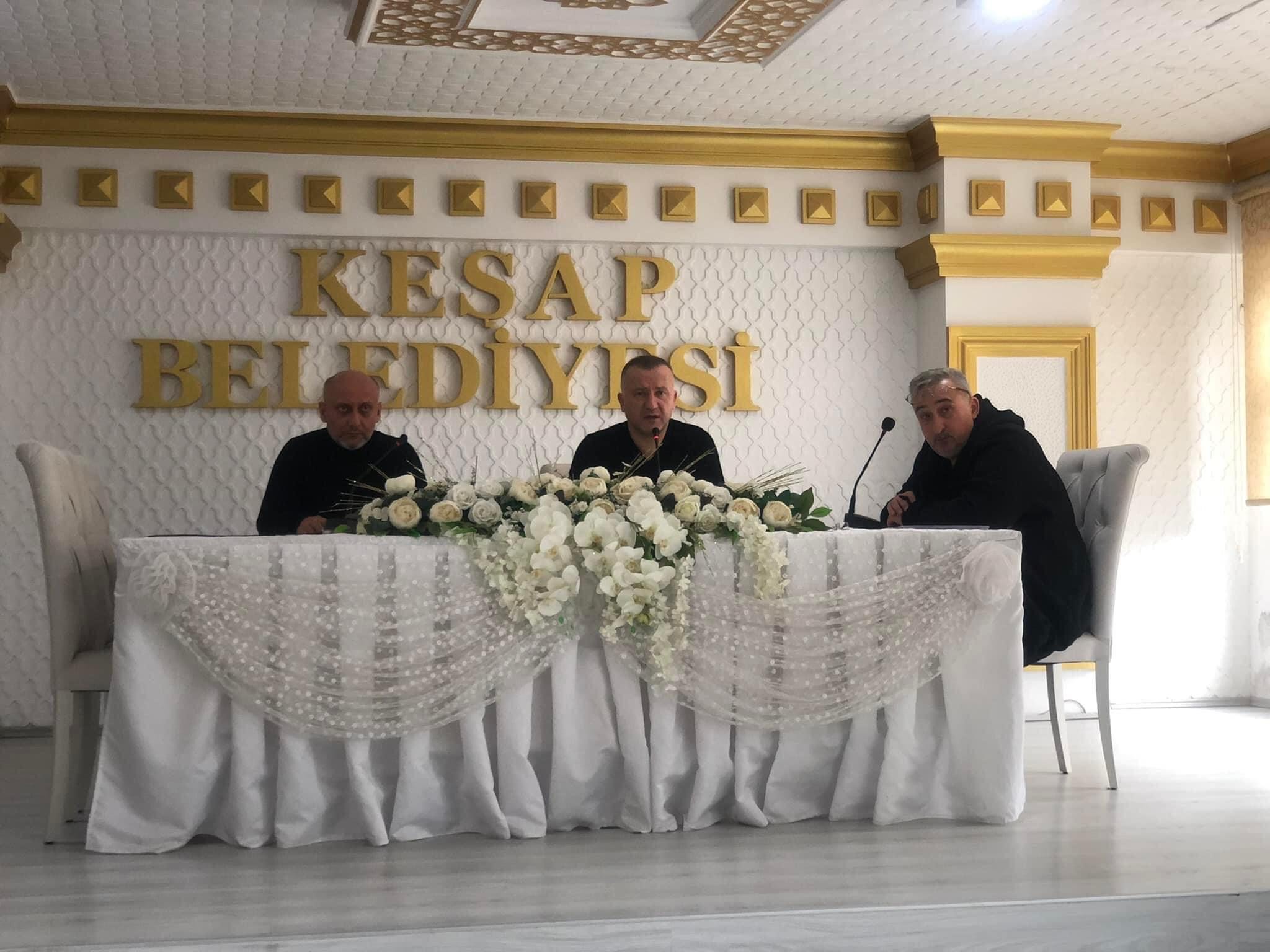 Keşap Belediyesi Ocak Ayı Meclis Toplantısı Yapıldı