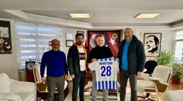 Kalecik Hisarspor Kulübü’nden Başkan Mehmet Emür’e Ziyaret