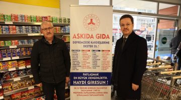 Vali Ünlü’den, “Askıda Gıda” Kampanyasına Destek Veren Zincir Marketlere Teşekkür Ziyareti
