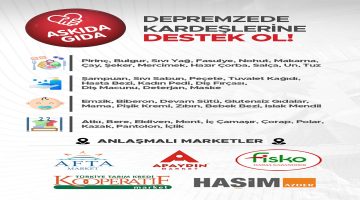 Askıda Gıda Kampanyasına Vatandaşlardan Büyük Destek