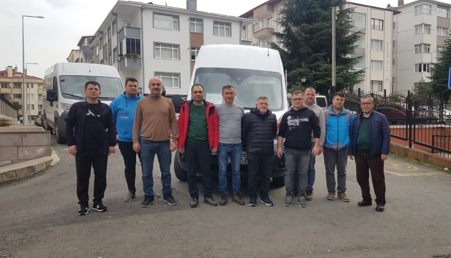 Giresun Milli Eğitim Teknik Çözüm Ekibi Gaziantep’e Hareket Etti