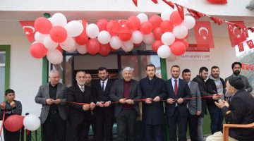 Güce’de yapımı tamamlanan cami dualarla açıldı