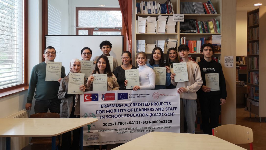 Erasmus İle Sürdürülebilir Bir Gelecek İçin Öğrenciler Budapeşte’de