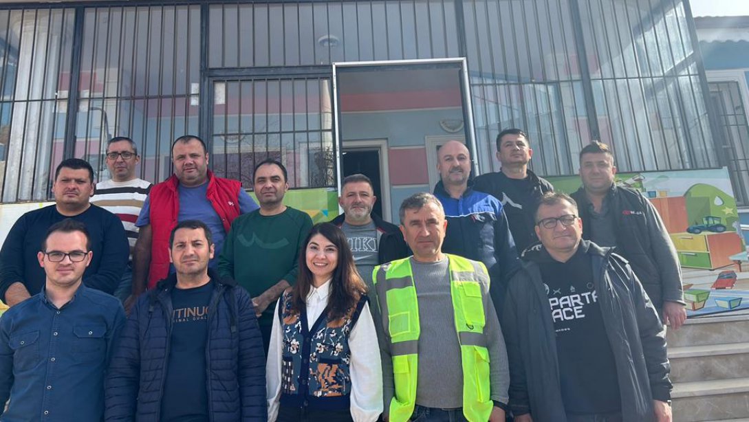 Gaziantep’te Bulunan Giresun Milli Eğitim Teknik Çözüm Ekibi İlimize Döndü