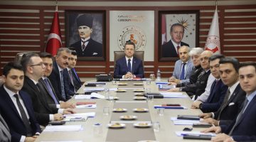Seçim Güvenliği Toplantısı, Vali Enver Ünlü Başkanlığında Gerçekleştirildi
