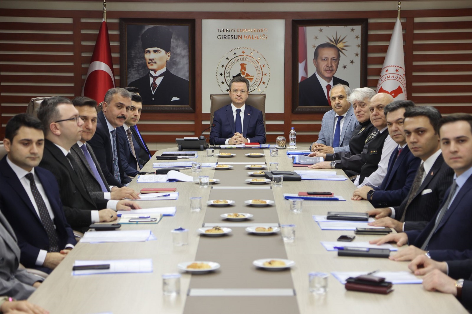Seçim Güvenliği Toplantısı, Vali Enver Ünlü Başkanlığında Gerçekleştirildi