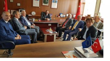 İl Milli Eğitim Müdürü Ertuğrul Tosunoğlu Piraziz’i Ziyaret Etti
