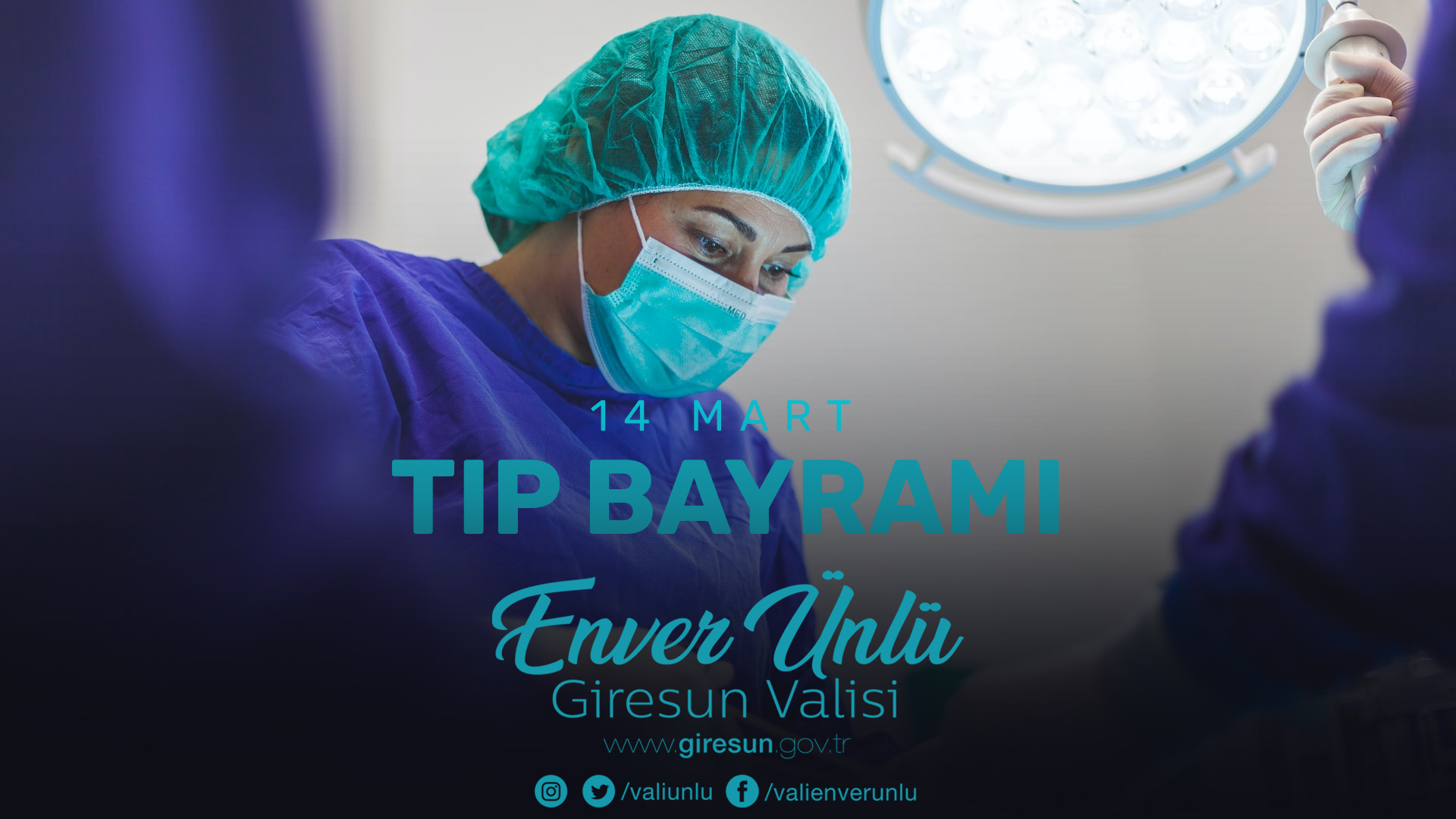 Vali Ünlü’den 14 Mart Tıp Bayramı Mesajı