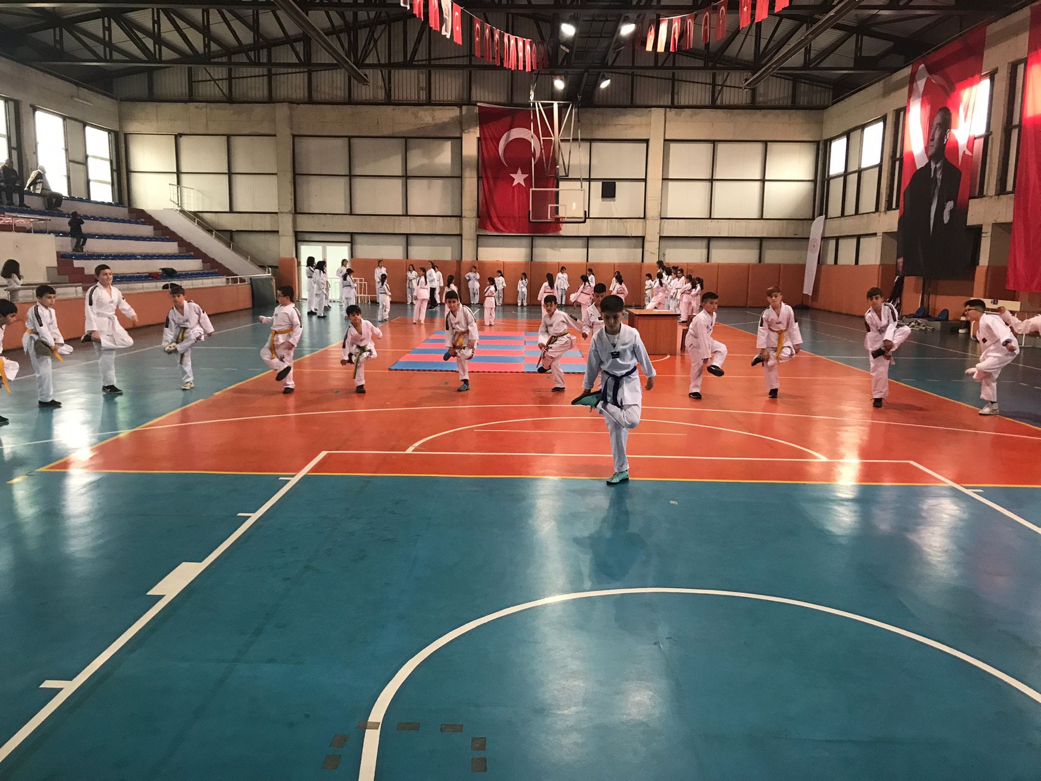 Eynesil’de Taekwondo Kemer Sınavı yapıldı