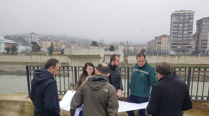 Giresun’un Derelerinde Taşkın Kontrol ve Köprü İnşaatları Devam Ediyor