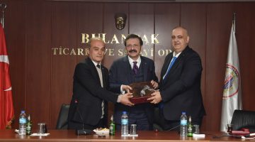 TOBB Başkanı Hisarcıklıoğlu’ndan Bulancak TSO’ya Hayırlı Olsun Ziyareti