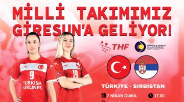 A Milli Kadın Hentbol Takımı, Sırbistan Maçı Hazırlıklarına Giresun’da Başlıyor