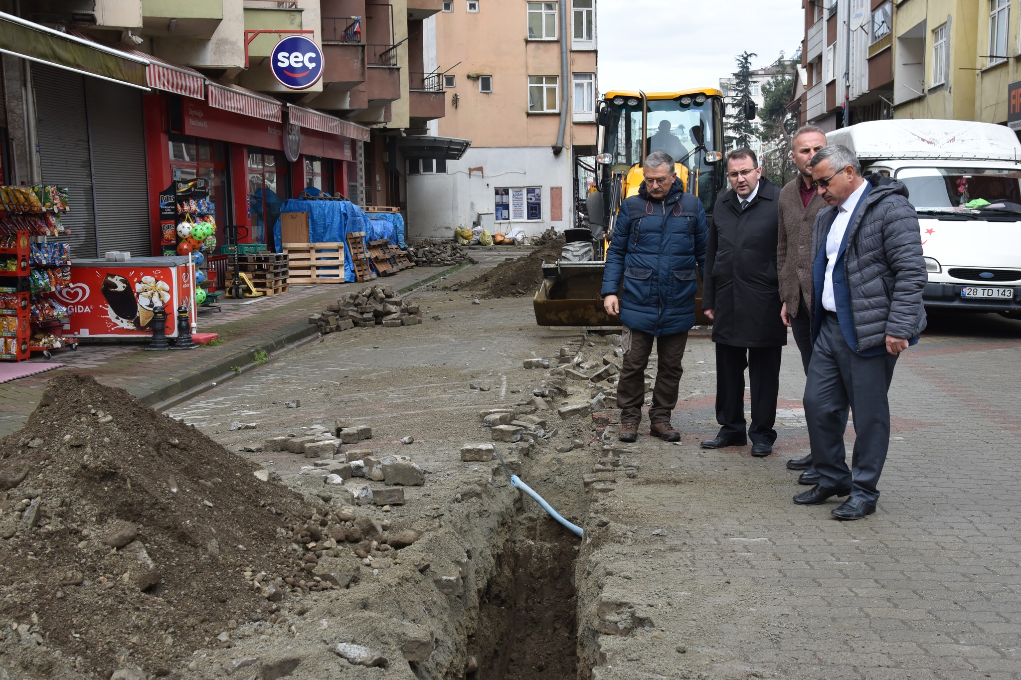 Görele’de Doğalgaz Çalışmalarının Şimdiki Adresi Soğuksu Mahallesi