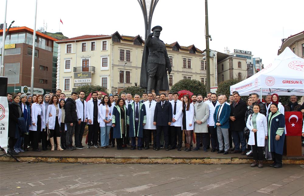 Giresun’da 14 Mart Tıp Bayramı Kutlandı