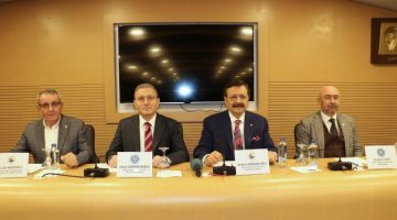 TOBB Başkanı Hisarcıklıoğlu’ndan Giresun TSO’ya Ziyaret