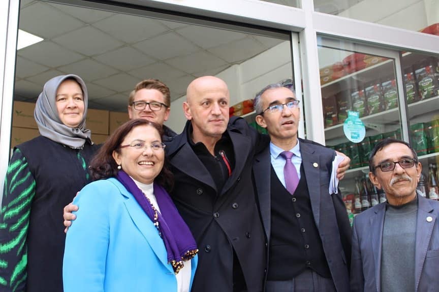 Ünzile Yüksel ve Kaya Yıldız Bulancak’ı Ziyaret Ettiler