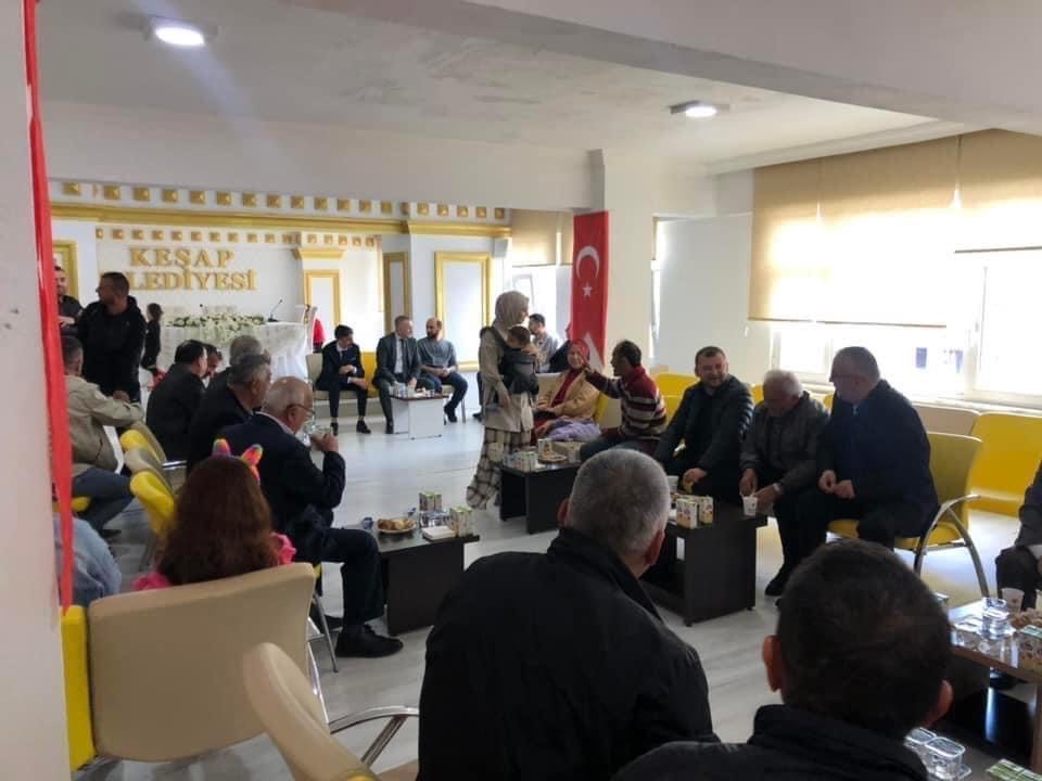 Keşap Belediyesinde Bayramlaşma Programı yapıldı