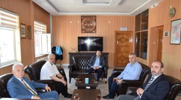 Milletvekili Elmas’tan İl Müftülüğüne nezaket ziyareti