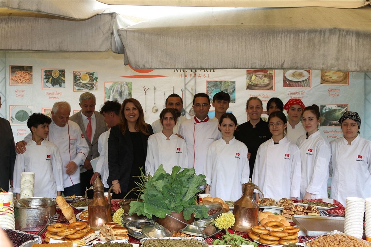 Giresun’un Yöresel Lezzetleri “Türk Mutfağı Haftası”nda Tanıtıldı