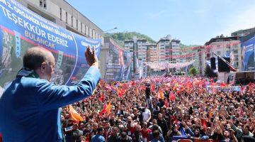 12. Cumhurbaşkanı Recep Tayyip Erdoğan Giresun’da Halka Seslendi